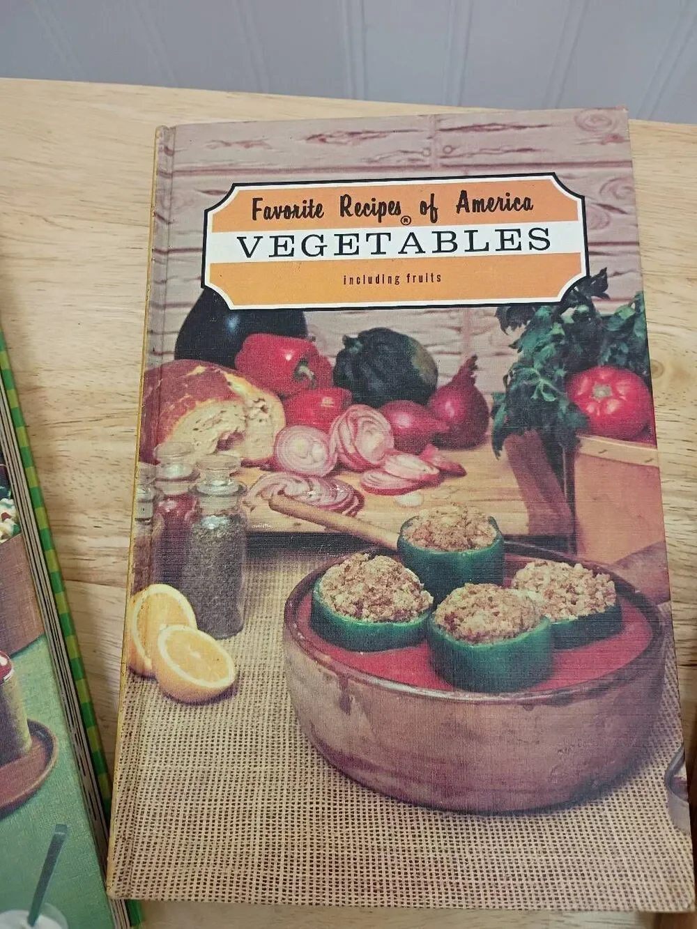 Vintage recipe books, cookbooks three volumes